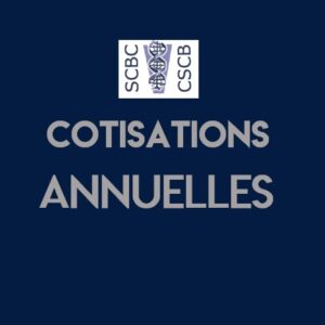 Cotisations annuelles